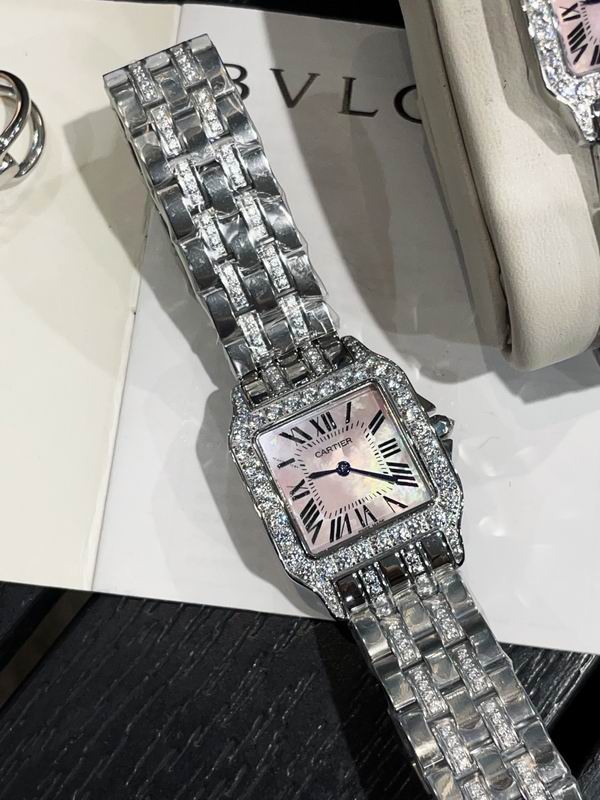 Luxury Square Diamond Watch - draft