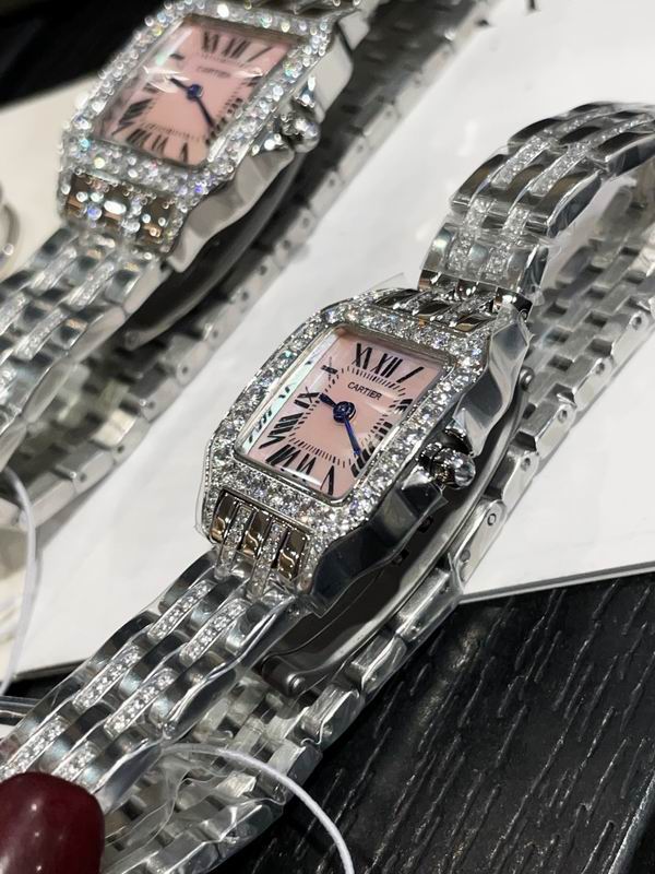 Luxury Square Diamond Watch - draft