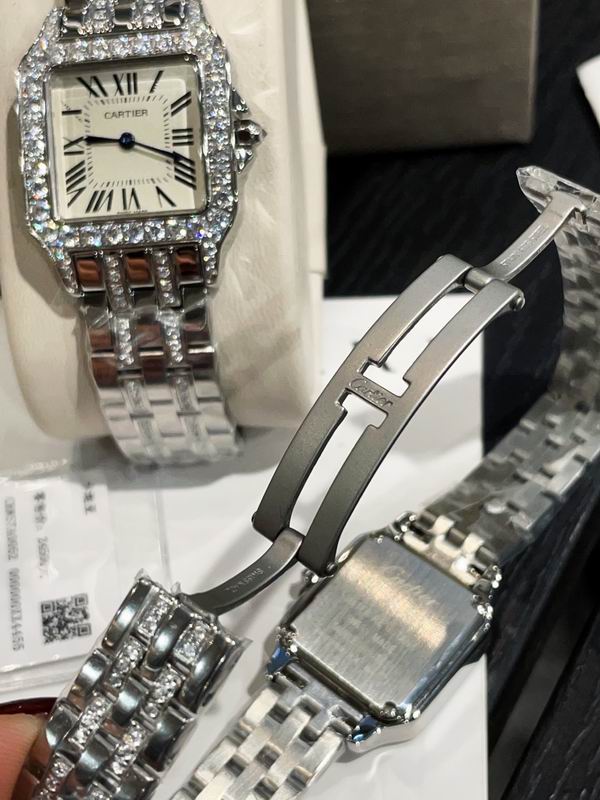 Luxury Square Diamond Watch - draft