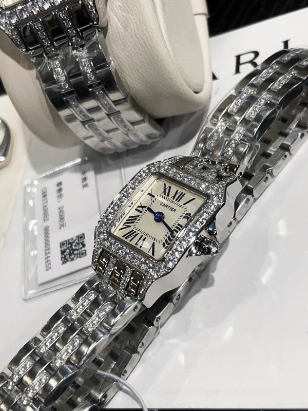 Luxury Square Diamond Watch - draft