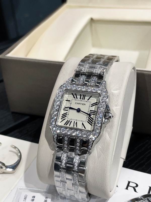 Luxury Square Diamond Watch - draft