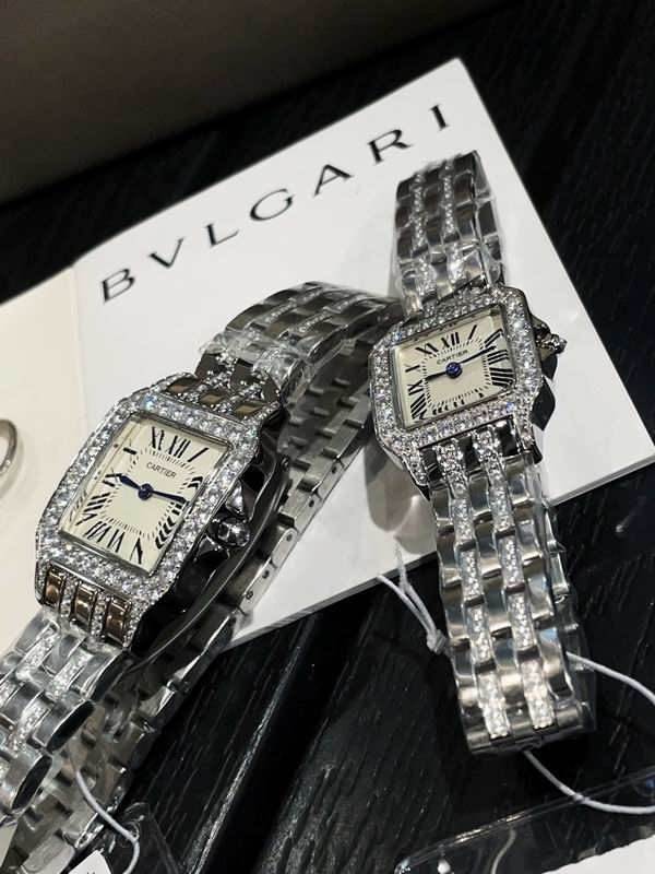 Luxury Square Diamond Watch - draft