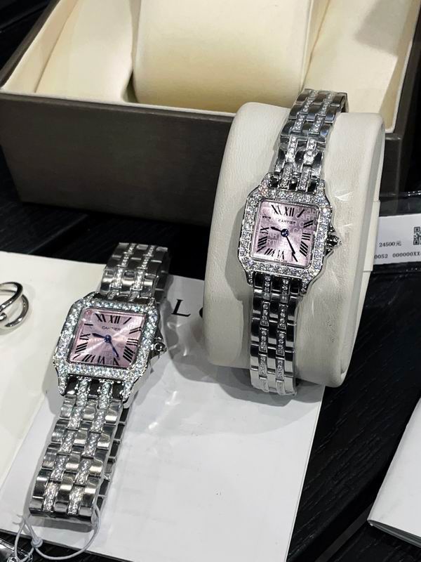 Luxury Square Diamond Watch - draft
